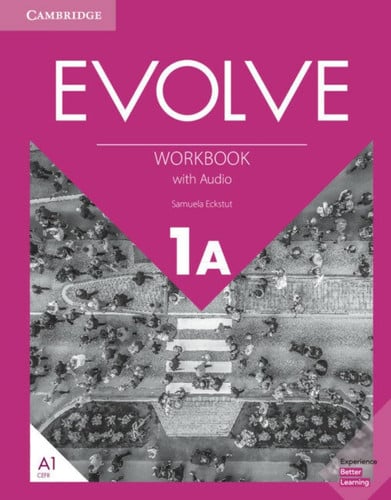 Front Cover Of Evolve Level 1A Workbook with Audio