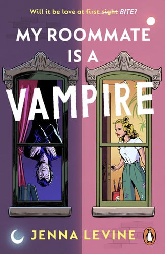 Front Cover Of My Roommate is a Vampire PBO