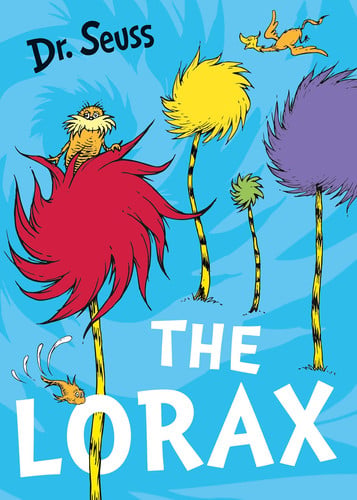 Front Cover Of Lorax Picture Bk Pb
