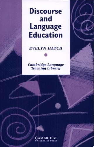 Front Cover Of Discourse and Language Education