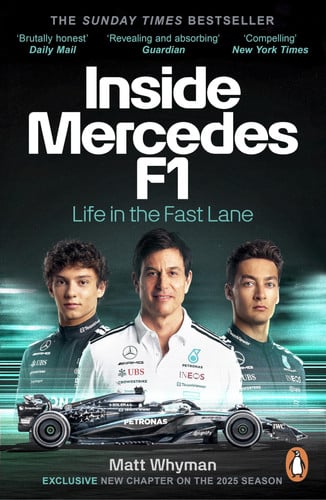 Front Cover Of Inside Mercedes F1: Life in the Fast Lane of Formula One