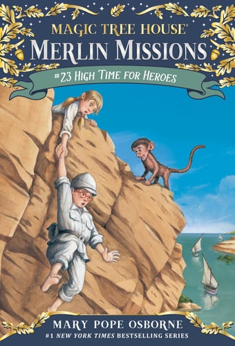Front Cover Of Merlin Missions 23: High Time for Heroes