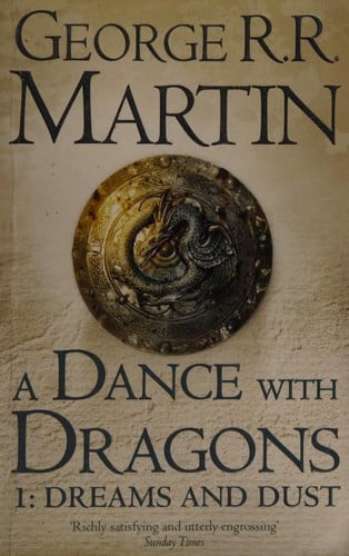 Front Cover Of Dance With Dragons Bk 5 Vol 1 Song Ice F