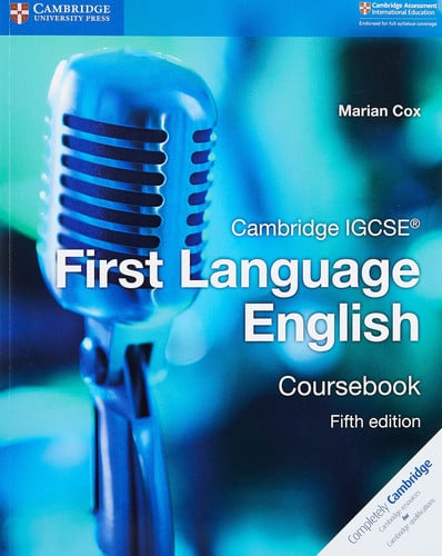 Front Cover Of Cambridge IGCSE™ First Language English Coursebook