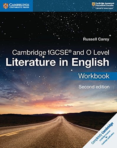 Front Cover Of Cambridge IGCSE™ and O Level Literature in English Workbook