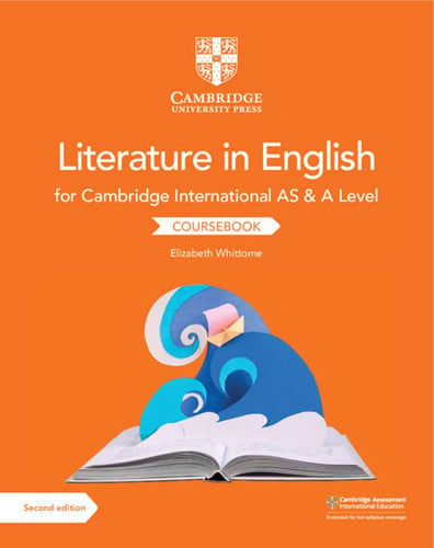 Front Cover Of Cambridge International AS & A Level Literature in English Coursebook Second Edition