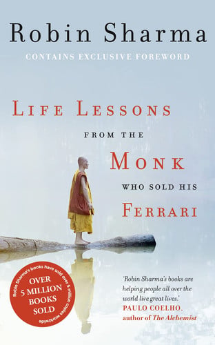 Front Cover Of Life Lessons From The Monk Who Sold His Ferrari