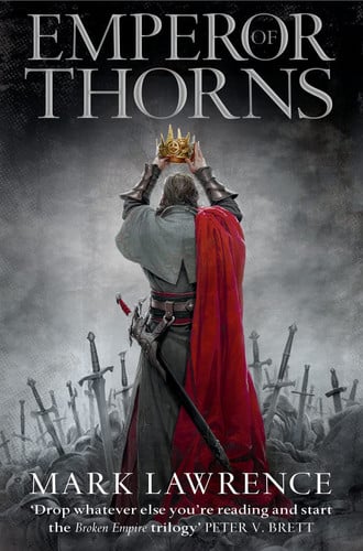 Front Cover Of Broken Empire 03 Emperor Of Thorns Pb