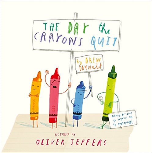Front Cover Of Day The Crayons Quit Pb