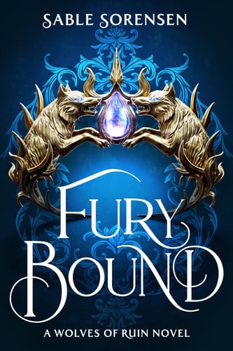 Front Cover Of Wolves of Ruin 02: Fury Bound HB - Limited Availability