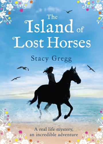 Front Cover Of Island Of Lost Horses Pb