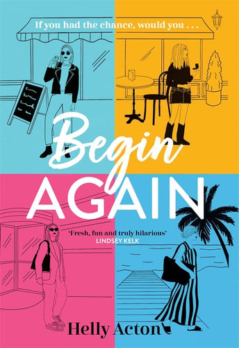 Front Cover Of Begin Again Tpb