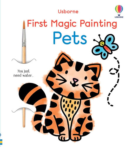Front Cover Of First Magic Painting Pets