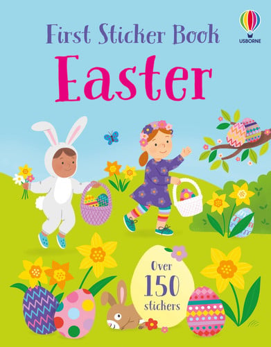 Front Cover Of First Sticker Book Easter