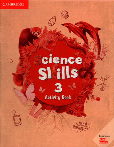 Front Cover Of Science Skills Level 3 Activity Book with Online Activities