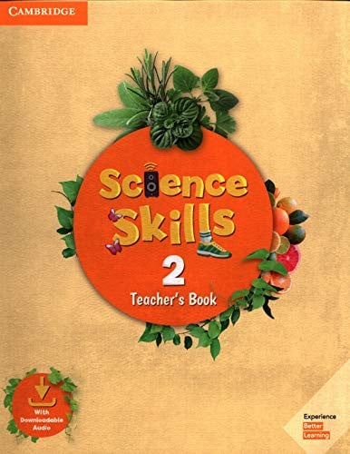 Front Cover Of Science Skills Level 2 Teacher's Book with Downloadable Audio