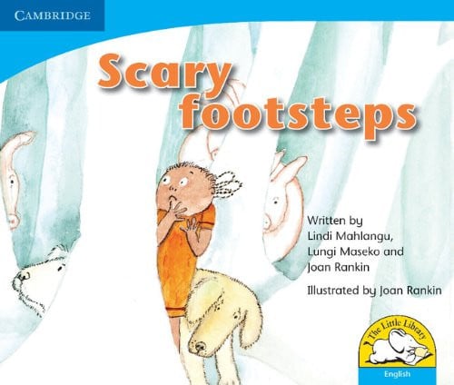 Front Cover Of Scary footsteps