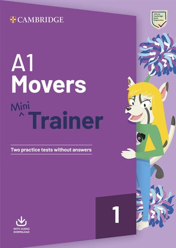 Front Cover Of A1 Movers Mini Trainer with Audio Download