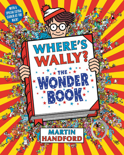 Front Cover Of Wheres Wally Wonder Book