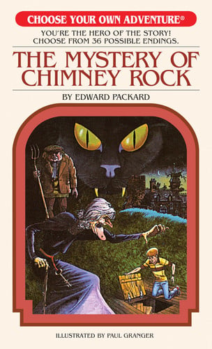Front Cover Of Mystery of Chimney Rock