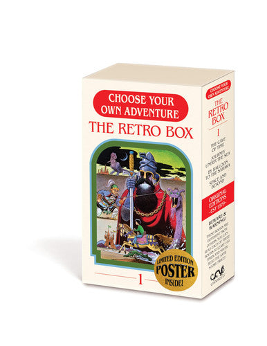 Front Cover Of Retro Box 4 Book Boxed Set