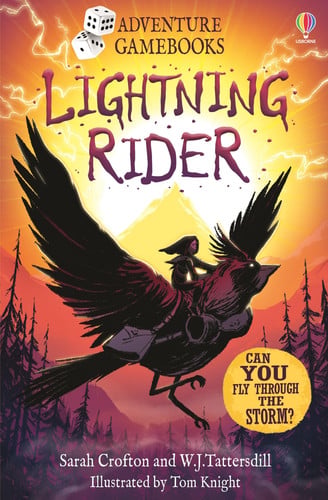 Front Cover Of Adventure Gamebooks: Lightning Rider