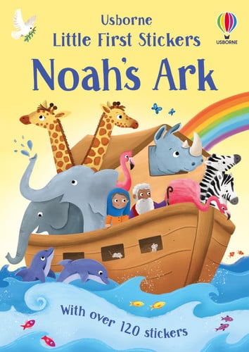 Front Cover Of Little First Stickers Noahs Ark
