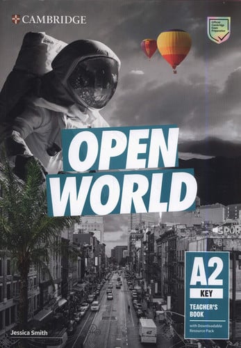Front Cover Of Open World Key Teacher's Book with Downloadable Resource Pack