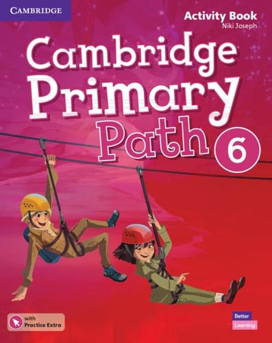 Front Cover Of Cambridge Primary Path Level 6 Activity Book with Practice Extra