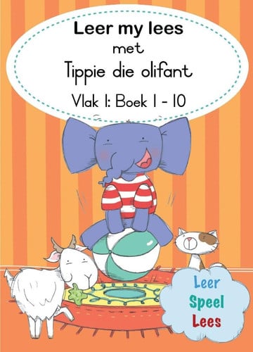 Front Cover Of Leer my lees: Tippie Vlak1 Boekpak 10