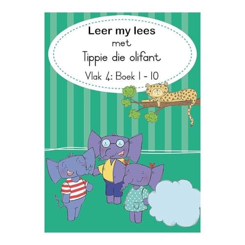 Front Cover Of Leer my lees: Tippie Vlak4 Boekpak 10