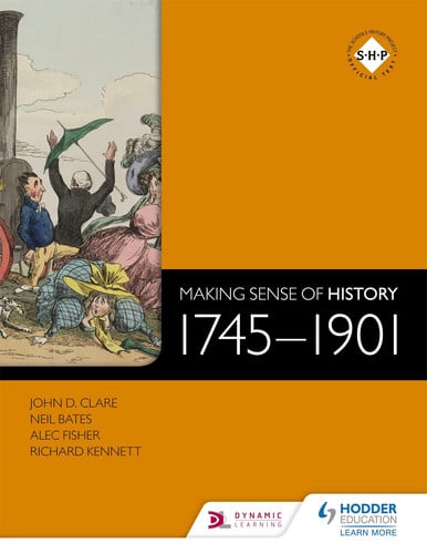 Front Cover Of Making Sense Of Hist:1745-1901