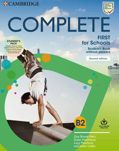 Front Cover Of Complete First for Schools Student's Book Pack SB wo Answers w Online Practice and WB wo Answers w Audio Download