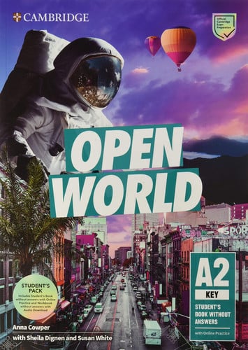 Front Cover Of Open World Key Student's Book Pack SB wo Answers w Online Practice and WB wo Answers w Audio Download
