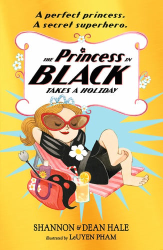 Front Cover Of Princess In Black 04: Takes A Holiday Pb