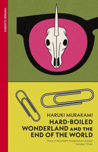 Front Cover Of Vintage Red spine: Hardboiled Wonderland