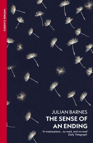 Front Cover Of Vintage Red Spine: Sense of an Ending