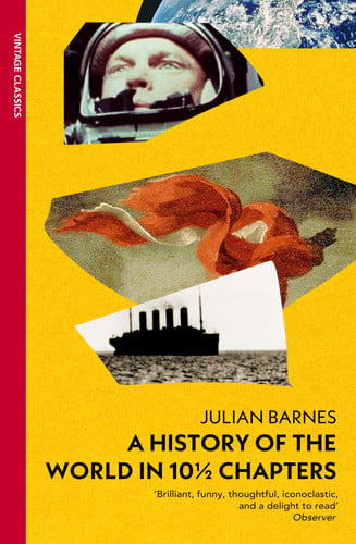 Front Cover Of Vintage Red Spine: Hist of the World in 10 1/2 Chapters