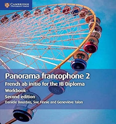 Front Cover Of Panorama francophone 2 Workbook