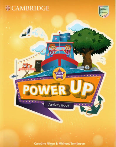 Front Cover Of Power Up Start Smart Activity Book