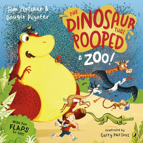 Front Cover Of Dinosaur that Pooped a Zoo