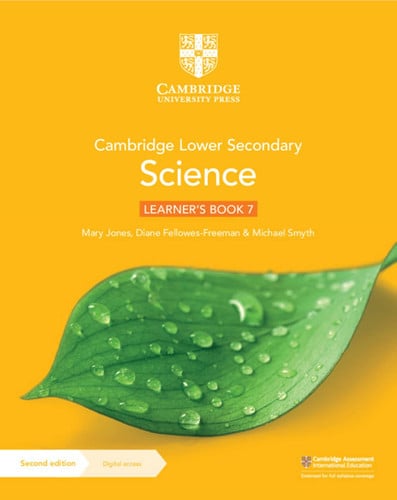 Front Cover Of Cambridge Lower Secondary Science Learner's Book 7 with Digital Access (1 Year)
