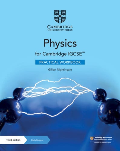 Front Cover Of Cambridge Lower Secondary Science Workbook 8 with Digital Access (1 Year)