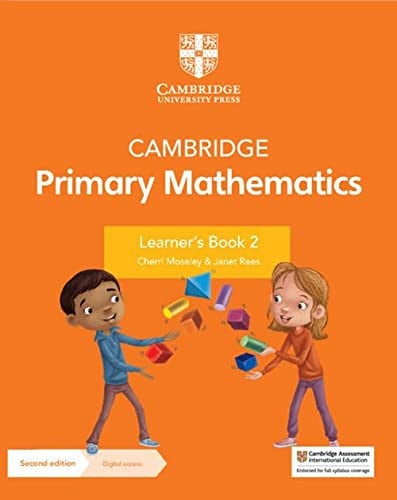 Front Cover Of Cambridge Primary Mathematics Workbook 1 with Digital Access (1 Year)