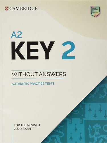 Front Cover Of A2 Key 2 Student's Book without Answers