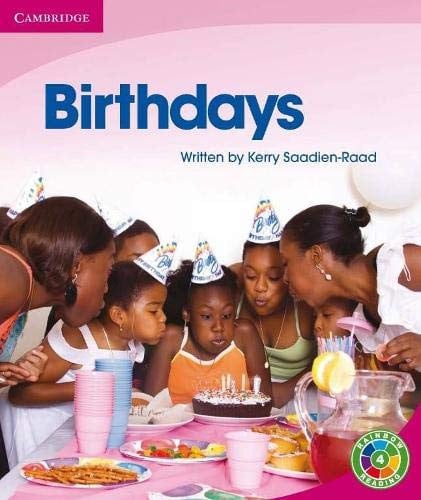 Front Cover Of Birthdays