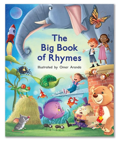 Front Cover Of Fs Big Book Of Rhymes
