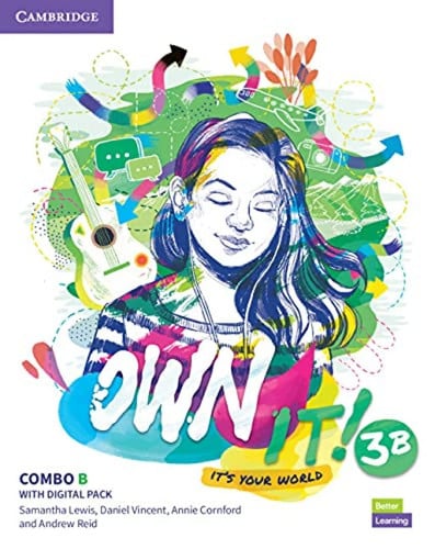 Front Cover Of Own It Level 3 Combo B with Digital Pack