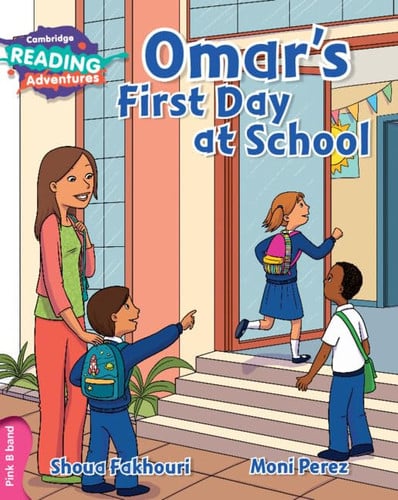 Front Cover Of Pink B Omar’s First Day at School