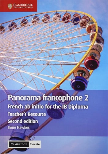 Front Cover Of Panorama francophone 2 Teacher's Resource with Cambridge Elevate